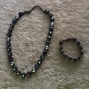 Necklace and bracelet duo